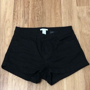 Black shorts!